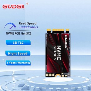 충격방지 GUDGA-M2 NVME PCI-e 신호 Gen3.0x2 2242 NVMe SSD 1TB 128GB 256GB 512GB hdd ThinkPad L480 T480 용 내, 1TB NVMe 2242, 04 1TB NVMe 2242