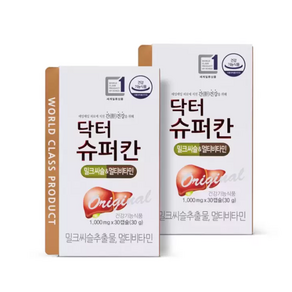 닥터 슈퍼칸 1000mg, 30정, 2박스