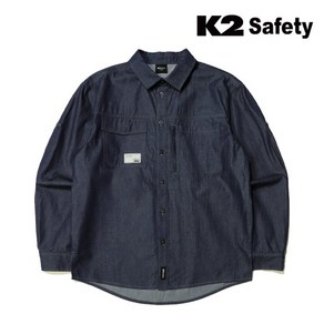 K2 Safety SH-4401 청남방 데님 워크웨어 근무복 단체복