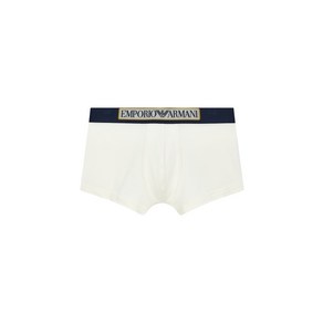 매장정품 엠포리오 아르마니 언더웨어 EMPORIO ARMANI UNDERWEAR 남성 프론트 로고 밴딩 코튼 드로즈_크림_0813312026 2307851894 1602877