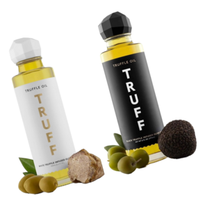 트러프 블랙 트러플 화이트 트러플 올리브 오일 세트 (Tuff Black & White Tuffle Infused Olive Oil Combo pack), 160ml, 2개