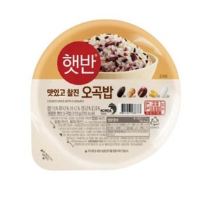 CJ 햇반 오곡밥, 210g, 24개