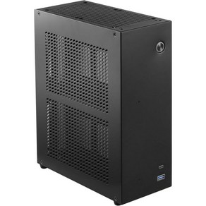 Mini ITX NAS 케이스 네트워크 스토리지 서버 섀시 2베이 인클로저 2X 3.5인치 HDD 핫스왑 TypeC USB 3.0이 PC, 1개