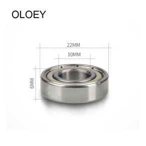 2/4PCS 6900ZZ 2RS 10X22X6mm 깊은 홈 볼 베어링 미니어처 베어링 내경 샤프트 10mm 외경 22mm, 01 6900 2RS 10X22X6mm_01 2pcs, 2개