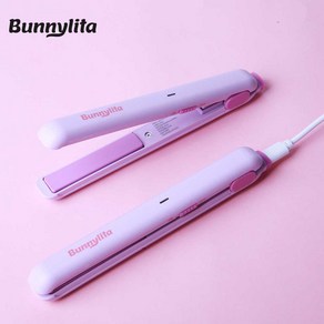 버니리타 쁘띠 매직 쿠션 플레이트 미니 유선 고데기, 1개, 라벤더 [LB644]