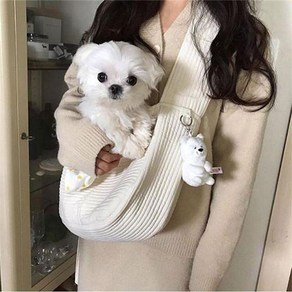 앙플러스 고양이 강아지 슬링백 애견 이동 가방