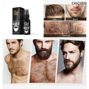 CAICHEN 탈모제품더 두껍고 더 많은 두꺼운 모발 제품 정리 된 BeardOil Beard Care 30ml