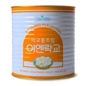 이엔 락교 통조림, 3kg, 1개