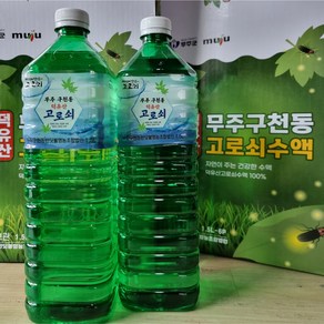 산지직송 무주구천동 고로쇠 수액 고로쇠물, 6개, 1.5L