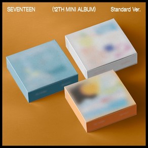 [Standard Ver.] [특전 공식포토카드5종+스탬프3종] 세븐틴 미니 12집 3종 세트 / SEVENTEEN 12th Mini Album