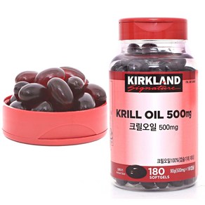 코스트코 커클랜드 시그니처 크릴오일 500mg 180캡슐