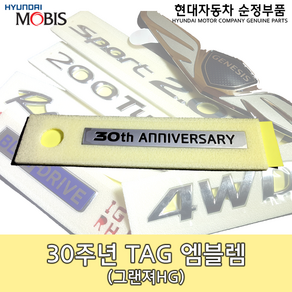 30주년 엠블렘/86325 3V000/그랜저 30주년 로고/그랜져 30주년 엠블렘/30TH ANNIVERSARY 엠블렘/863253V000/순정엠블렘/HG30주년