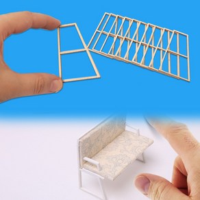 미니어처 만들기 DIY 목재 나무파츠, 15번, 1개