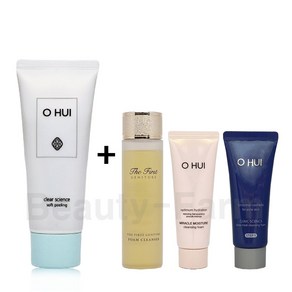 오휘 클리어 사이언스 소프트 필링 100ml 기획, 1세트, 오휘 클렌징 3종