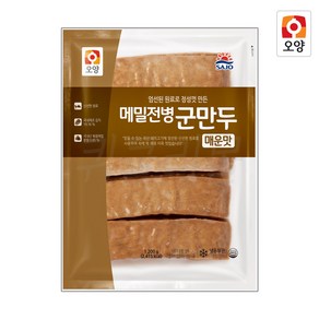 사조오양 메밀전병 군만두 매운맛 1.2kg, 5개