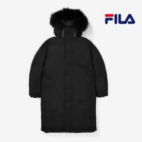 휠라 FILA 남성 킹덤 코트 다운 자켓 ( FS2DJE4204M_BLK ) S3 1082195