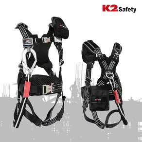 K2 KB-9503 안전벨트 전체식 싱글 일체형 죔줄, 1개