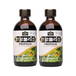 양봉농협 프로폴리스 원액 100ml 2병, 4개, 50ml