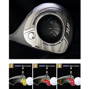 고반발 미사용 전시상품 맥버로우 440cc 저스핀 고탄도 드라이버, 9.5도, S