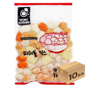 1박스) 모노 냉동 피쉬볼 믹스 1kg x 10개입, 1개, 10kg