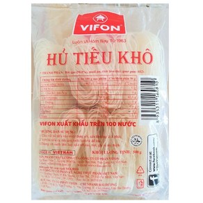 베트남 쌀국수면(2mm) 500g VIFON 제품 비폰 후티우코 vietnam rice noodle