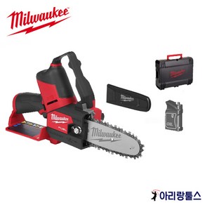 밀워키 M12 FHS-0X 6인치 체인톱 전기톱 충전톱 베어툴 케이스포함 가지치기, 1개