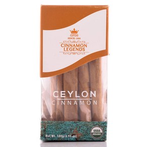 Ceylon Cinnamon Sticks Pemium Quality Pue Real 실론 시나몬 스틱 프리미엄 품질 순수 천연 유기농 USDA 인증 유기농 갓 수확하여, 1개, 99g