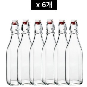 보르미올리 스윙보틀 스윙유리병 1000ml _6개