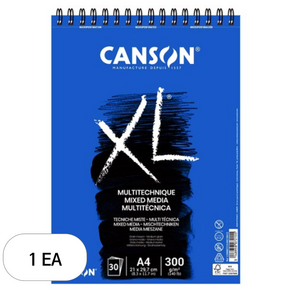 캔손 XL 믹스미디어 패드 300g, A4, 30매, 1개