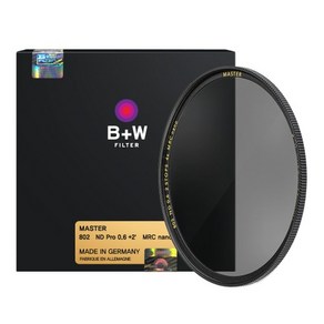 [B+W] ND 4x MRC nano MASTER 46mm (802 ND 0.6), 39mm, 1개