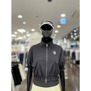 5F [신사] 파사디 골프 여성 25SS 반팔소매 자켓 봄 간절기 일상 라운딩웨어 [블랙 그레이] P25MWJ751X