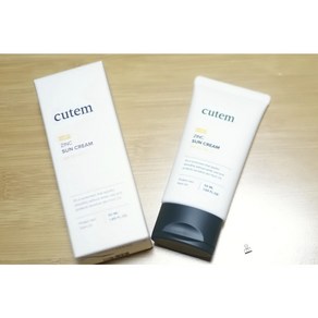 [본사 정품] 큐템 마일드 징크 선크림 50ml (징크 ZINC 100% 무기자차 선크림) 큐템선크림 큐템썬크림 큐템마일드징크선크림, 50.7ml, 1.01개