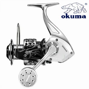 Okuma 낚시 릴 최대 18kg Dag14 1BB 안티 스피닝 휠 바다 낚싯줄 릴 1000-7000, 18) 다크 그레이 - 4000의 시리즈, 없음