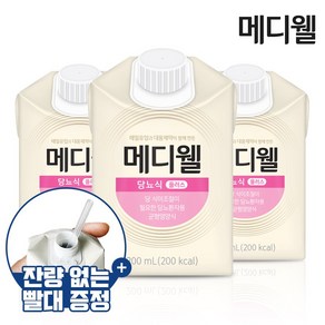 메디웰 당뇨식플러스 1박스 (200mlx30팩) 환자영양식, 200ml, 200ml, 30개