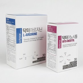 웰꼼베베 닥터에디션 아르지닌 + 닥터에디션 이노시톨 각30포 세트, 1개