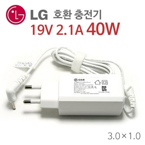 LG 노트북 그램 LCAP48-WK LCAP48-BK 19V 2.1A 40W 호환 어댑터 충전기, HONOR 그램, 1개