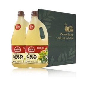 올따옴 해표 식용유 선물세트 (1.5L 2입), 2개, 1.5L