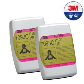 3M 방독면 필터 방독정화통, 7093C 직결식 특급방진필터, 1개