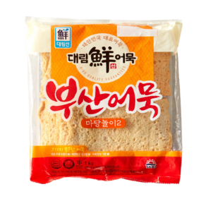 [대림냉장] 부산어묵마당놀이2 1 000g, 3개, 1kg