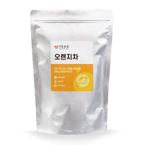 [티즈] 건조오렌지 100g 오렌지차, 1개