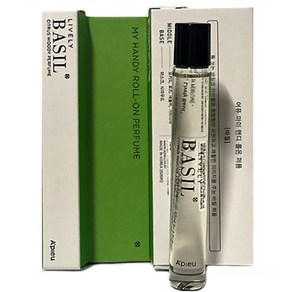 어퓨 마이 핸디 롤온 퍼퓸 바질 (9.5ml), 9.5ml, 1개