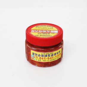 자연숙성 광천토굴 오징어젓 500g / 1kg (원양산), 1개