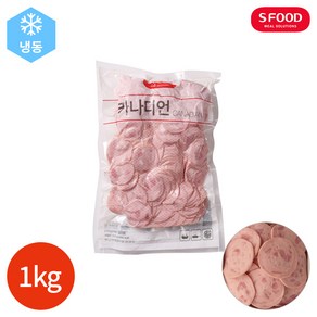 에스푸드 카나디언 슬라이스 소시지 1kg, 1개