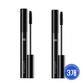 미샤 New 3D/4D 마스카라 7g 3개/ 3D*2+4D*1