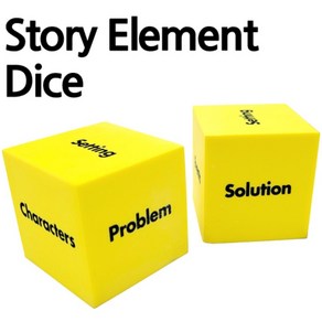 이야기 만들기 주사위 Stoy Element Dice 스토리텔링 영어 학습 교구, 1개