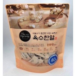 해통령 국물내기 육수한알 진한맛 160g (4g*40) 빠른배송