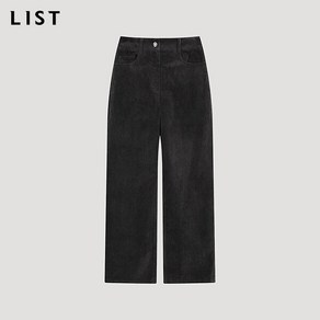 [리스트(LIST)] 코듀로이 스트레이트 팬츠_TWWSLO82070_CH