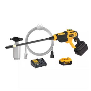 디월트 20V 무선 고압세척기 DCPW550P1 충전기 배터리 세트(충전기 220V 개조 선택), 미개조