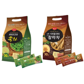 광야식품 안동참마차(20gx30포)+귀리&견과쑥차(20gx30포)