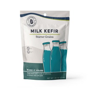 컬쳐스 밀크 케피어 2.4gCultues fo Health Milk Kefi Gains  Homemade Kefi State  Heiloom Non, 1개, 2.4g